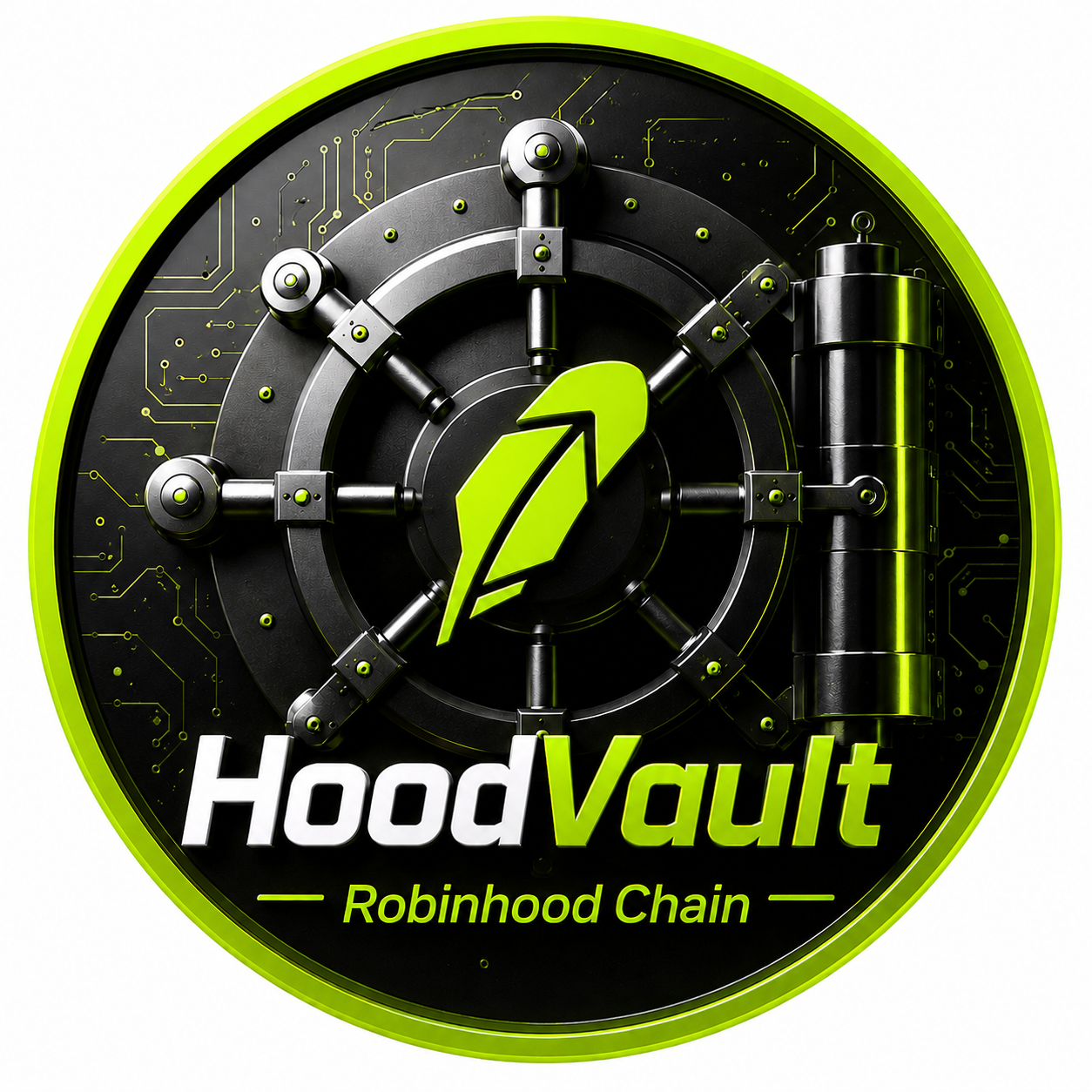 HoodVault medallion